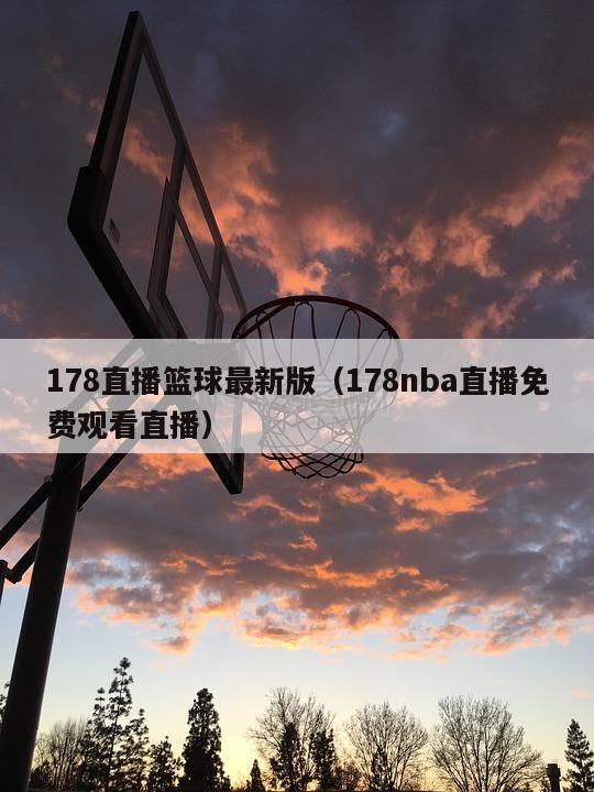 178直播篮球最新版（178nba直播免费观看直播）